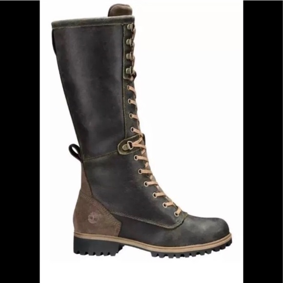 ISO Timberland Wheelwright Sz 9 Lace & Zip Boots - Picture 2 of 2